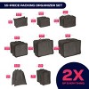 Trending Now 16 PC Packing Cubes Set – Luggage Organizer Travel Bags with Durable Zippers, Black - 3 of 4