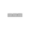 Meridian Furniture,Ames Grey Boucle Fabric Modular Sofa - 2 of 4