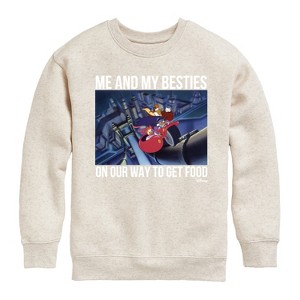 Boys' - Disney - Darkwing Duck Graphic Long Sleeve Fleece Sweatshirt - 1 of 4