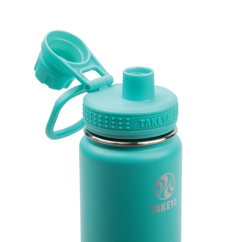 Takeya 24oz Actives Insulated Stainless Steel Water Bottle with Spout Lid, 3 of 9