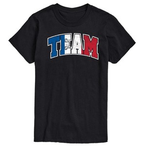 Men's - Instant Message - Team France Flag Short Sleeve Graphic T-Shirt - 1 of 4