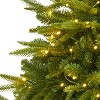 5ft. Fir Look Artificial Christmas Tree with 250 Clear LED Lights – Classic Seasonal Holiday X-Mas Tree - 3 of 4