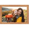PosterPalooza | Shabby Chic Orange Picture Frame - UV Acrylic, Backing Board, Hanging Hardware Included - 2 of 4