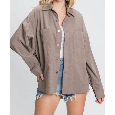 Women's Stone Cold Corduroy Shirt - GEEGEE