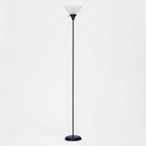 Torchiere Floor Lamp Navy (Lamp Only) - Room Essentials , Blue