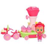 Cry Babies Magic Tears Happy Flowers Rose's Bike Cart Playset Baby Doll