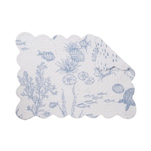 C&F Home Makara Reef Coastal Rectangle Placemat, Set of 6 - 1 of 3