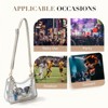 Clear Bag for Stadium Approved, Clear Crossbody Purse for Women - 2 of 4