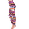 Women's One Size Fits Most Printed Leggings - One Size Fits Most - White Mark - 2 of 3