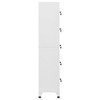 vidaXL Locker Cabinet Light Gray 15"x15.7"x70.9" Steel - 3 of 4