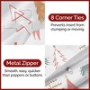 Luxury Soft Premium Christmas Duvet Cover Set - Zipper Closure & Matching Pillow Shams - CGK Linens - 4 of 4
