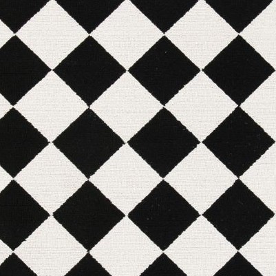 black/ivory