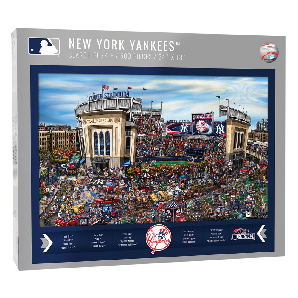 Photos - Jigsaw Puzzle / Mosaic MLB New York Yankees 500pc Find Joe Journeyman Puzzle