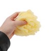 Unique Bargains Plaid Sunflower Bath Shower Loofah Sponge 1 Pc - 3 of 4
