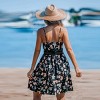 Women's Floral Print Spaghetti Strap Midi Dress - Cupshe - 3 of 4