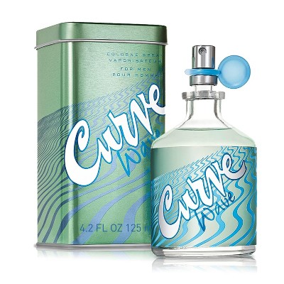 Curve Wave Eau de Toilette Spray for Men 4.2 oz – Fresh Cool Cologne with Lavender, Bamboo & Fresh Air Notes, Long Lasting Casual Day or Night Scent