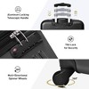 Lyngins 3-Piece Hardside Luggage Set – 20" Carry on Luggage,24" & 28" Expandable Spinner Suitcases with TSA Lock, ABS Lightweight Build, 360° Wheels - 4 of 4