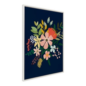 Kate and Laurel Sylvie Floralis C Framed Canvas by Mia Charro - 1 of 4