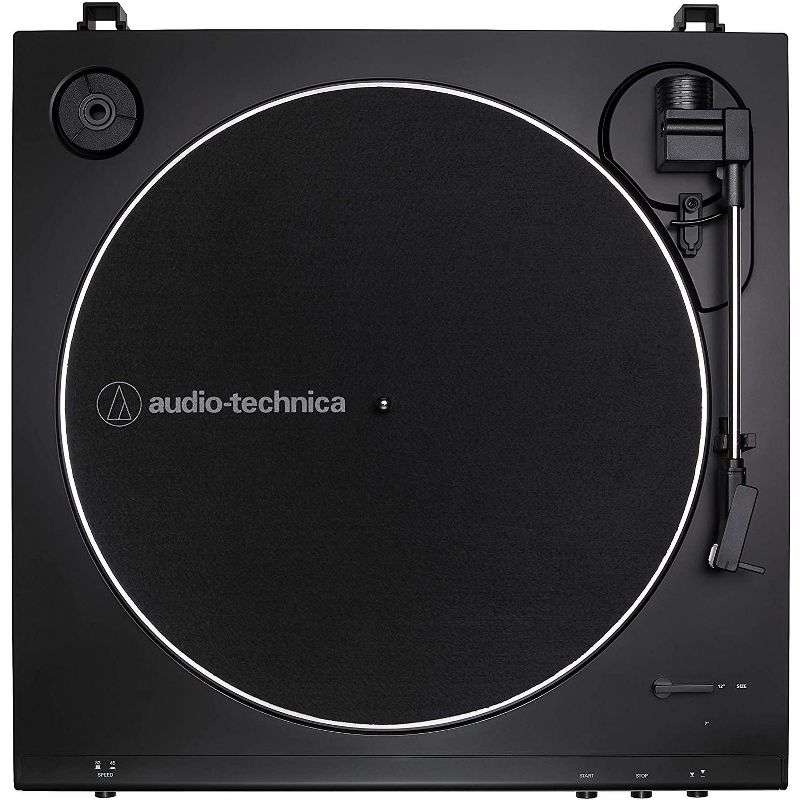 Audio-Technica AT-LP60X-BK Fully Automatic Belt-Drive Stereo Turntable, Black, 3 of 5