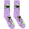 Invader Zim Gir Grr Space Athletic Mid-Calf Crew Socks For Men Women 1 Pair - 3 of 4