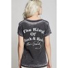 Women's Elvis Burn Out Tee - Recycled Karma - 2 of 2