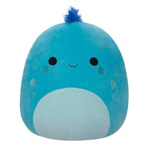 Squishmallows 16" Digimon Cyan Blue Iguana with Blue Hair - 1 of 4