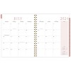Leah Bisch for Cambridge 2024-25 Weekly/Monthly Planner 11"x9.25" Floral: Academic Planner, Twin-Wire, Acid-Free Paper - 3 of 4