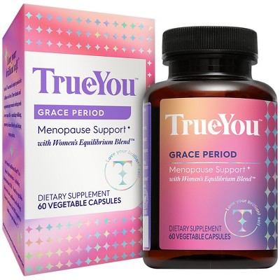 Trueyou Grace Period - Menopause Support (60 Vegetable Capsules) : Target