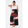 Women's Plus Size Azalea Print Pant - caramel | CITY CHIC - 4 of 4
