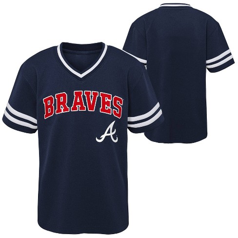 MLB Atlanta Braves Baby Boys' Pullover Team Jersey - 12M