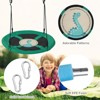 Infans 40" Saucer Tree Swing w/ Adjustable Hanging Ropes for Backyard or Outdoor Green - 4 of 4
