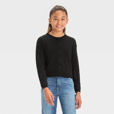 Girls' Button-Front Cardigan Sweater - Cat & Jack™