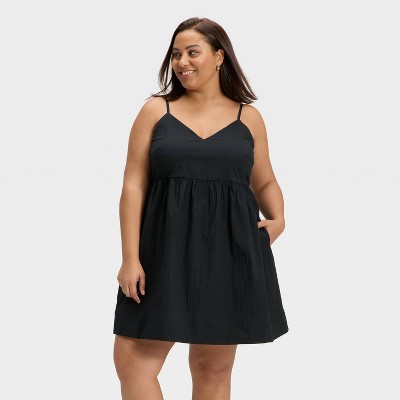 Women's Seersucker Mini Dress - A New Day™