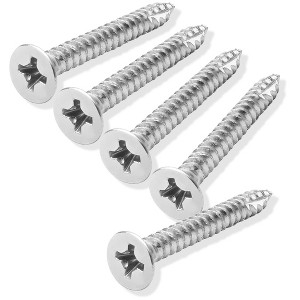 Cauldham  #9 x 1-1/2 Inch Wood Screwsh for Door Hinges - 25 pack - 1 of 4