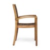 MOEPISY Set of 2 Outdoor Dining Chair Teak - 2 of 4