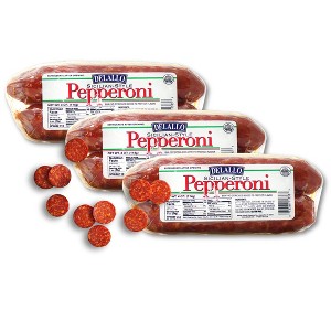 DeLallo Mini Pepperoni, 4 oz Stick, (3 Pack) - 1 of 1