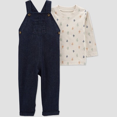 Carter's Just One You® Baby Boys' Dino T-Shirt & Bottom Set - Blue 9M