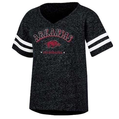 Ncaa Arkansas Razorbacks Girls' Tape T-shirt - Xl : Target