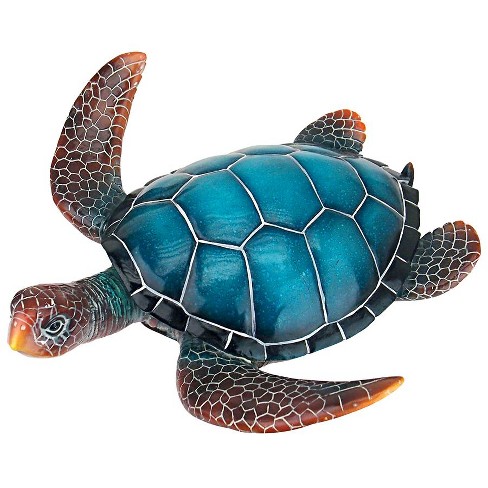 Design Toscano Blue Sea Turtle Statue: Medium : Target