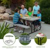 Lifetime 6 Foot Folding Picnic Table, Putty (22119) - 3 of 4