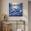 Art Remedy Lilipads Blues Blue Monet Art Prints Framed - 2 of 4