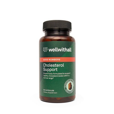 WellWithAll Cholesterol Support Capsules - 60ct