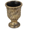 Cheung's Tobias Round Lotus Leaf Themed Cement Pot - 3 of 3