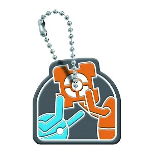 Crowded Coop, LLC Portal 2 Atlas & P-Body With Cube Key Cover - 1 of 3