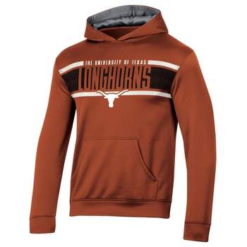 NCAA Texas Longhorns Boys' Poly Hooded Sweatshirt