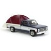 Greenlight Collectibles 1/64 1982 Chevrolet C-10 Silverado Pickup with Truck Bed Tent Great Outdoors Series 2 38030-D - 2 of 4