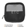 Unique Bargains Nylon Mesh Zipper Portable Travel Storage Makeup Bag - 3 of 3