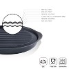 TECHEF True Grill Pan - Stovetop Smokeless Grill Pan - 4 of 4