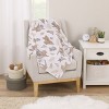 NoJo Disney B is for Bambi Tan, Gray, and White Super Soft Plush Baby Blanket - 4 of 4