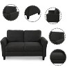 LOVMOR Living Room Furniture Love Seat Sofa Double Seat Sofa - 3 of 4